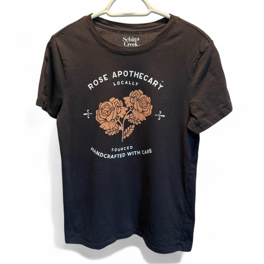 Schitt’s Creek Rose Apothecary size small graphic tee